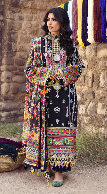 Anaya Gulbano Viva Virsa Eid Lawn 2022 Online Shopping